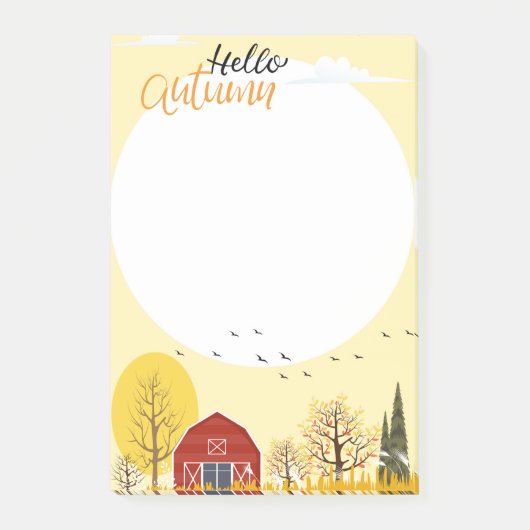 Länderleben Post-it Klebezettel (Vorderseite)