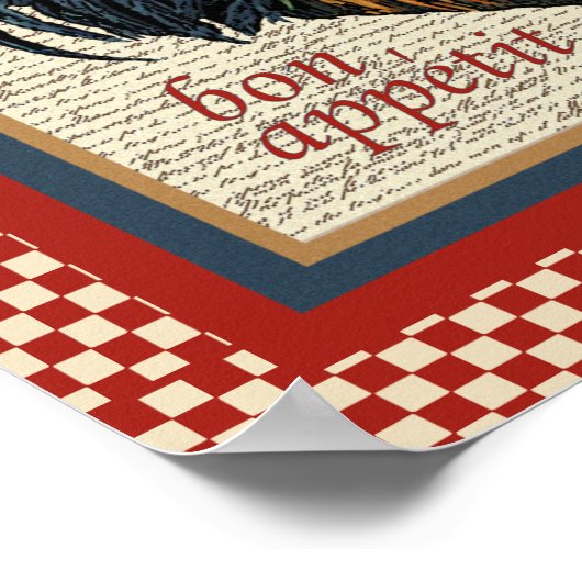 Länderliste Poster (Ecke)