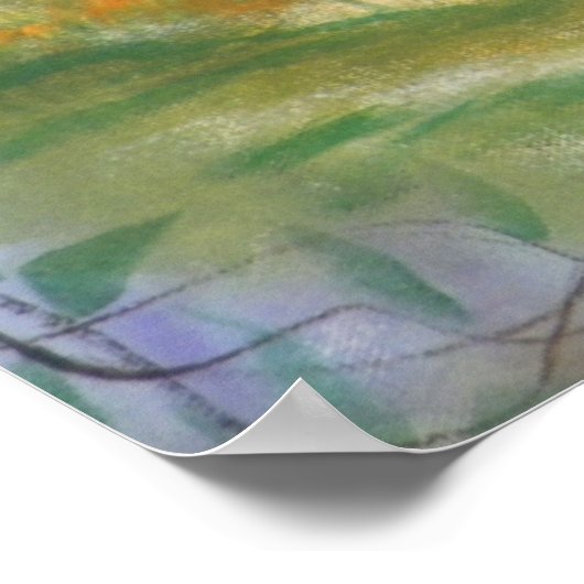 Länderliste zur Landbemalung Poster (Ecke)