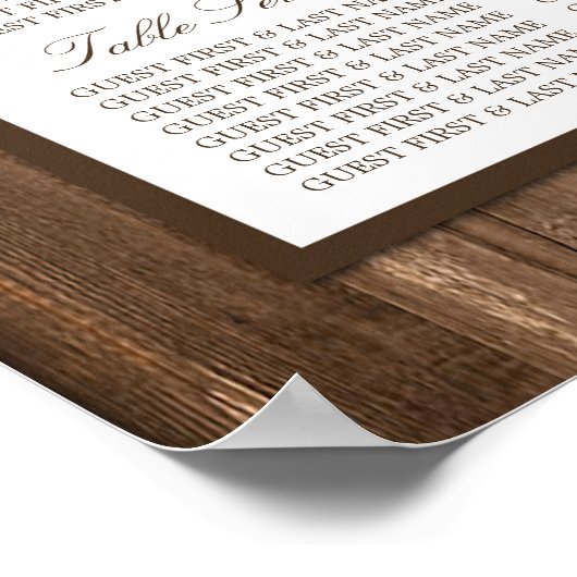 Ländermonogramm-Tree und Hochzeitssettskizze für H Poster (Ecke)