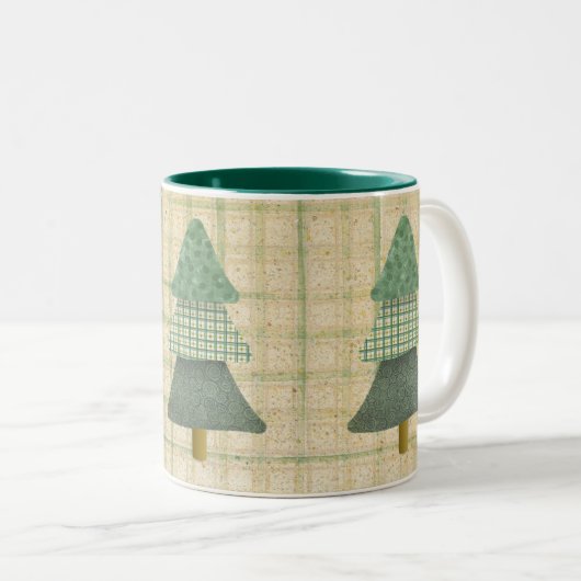 Ländermuster Pine Tree Tasse (VorderseiteRechts)