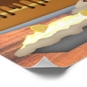 Ländernachspeisen Print Poster (Ecke)