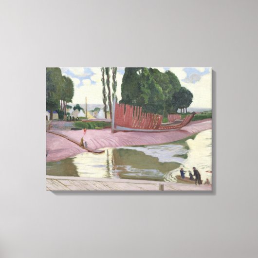 Landerneau, 1924 leinwanddruck (Vorderseite)