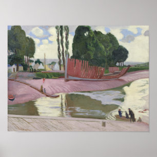 Landerneau River, 1924 Poster