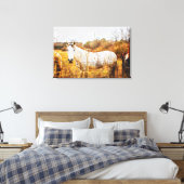 LÄNDERPFERDE Leinwand Kunst (Insitu (Schlafzimmer))
