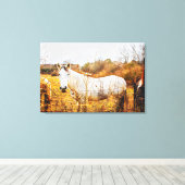 LÄNDERPFERDE Leinwand Kunst (Insitu (Holzboden))