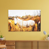 LÄNDERPFERDE Leinwand Kunst (Insitu (Wohnzimmer))