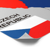 Länderpolitische Landkarte Poster (Ecke)