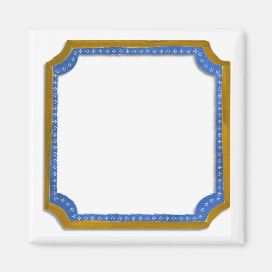 Länderrahmen machen Ihre eigene Größe Magnet (Vorne)