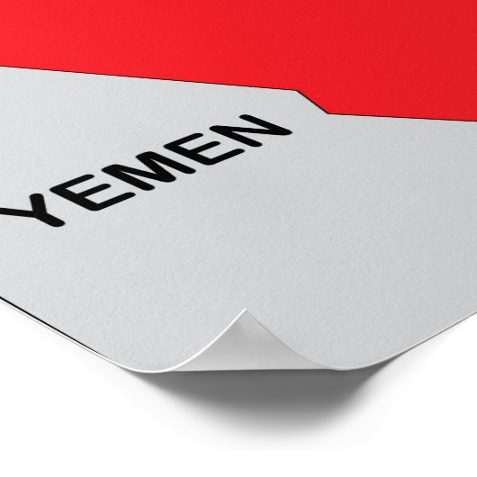 Länderregion Flaggenregion Poster (Ecke)