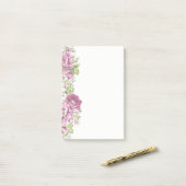 Länderspezifische Blume Post-it Klebezettel (Auf Schreibtisch)