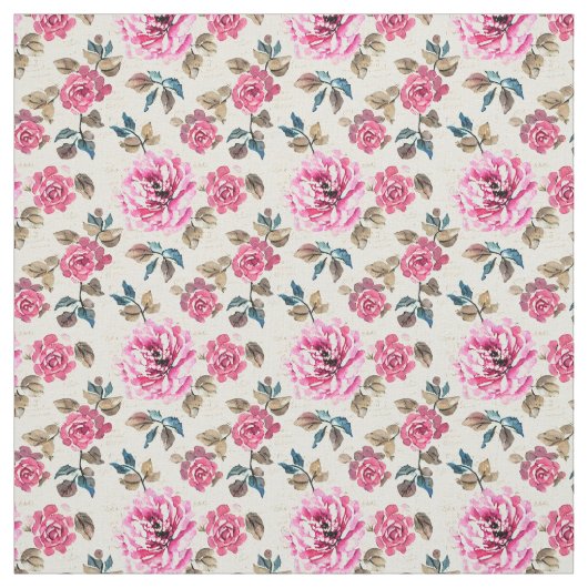 Länderspezifische Blume Stoff (Muster)