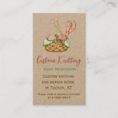 Länderspezifische Liebe - Knitterkarte Visitenkarte (Vorderseite)