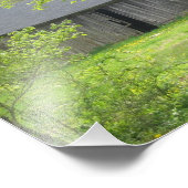 Länderstall im Frühjahr Fotodruck (Ecke)