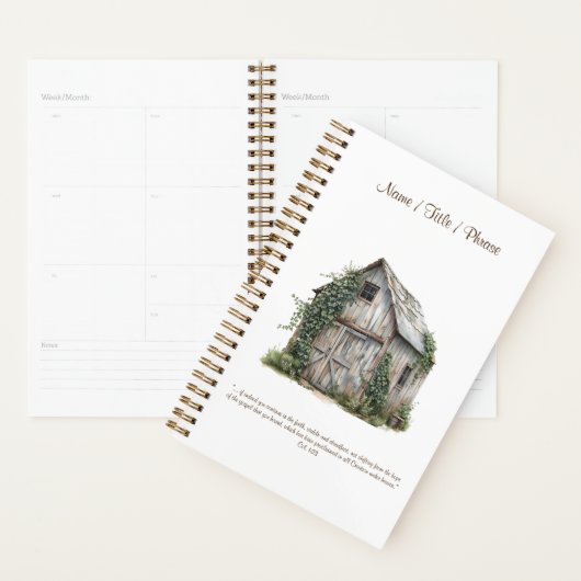 Länderstall Kleiner Personalisierter Planer (Anzeige)