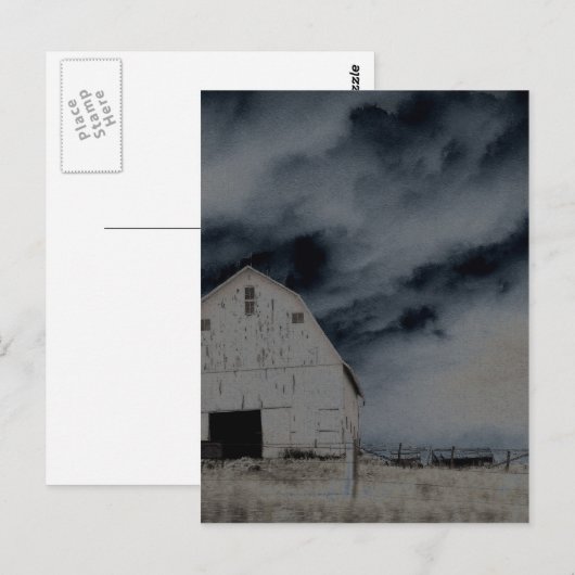 Länderstall Postkarte (Vorne/Hinten)