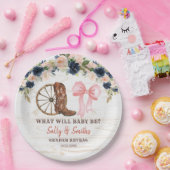 Länderstiefel oder Bögen - Papiertafel Pappteller (Party)