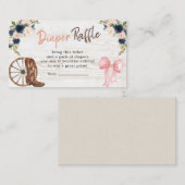 Länderstiefel oder Bows Geschlecht offenbaren Wind Begleitkarte (Vorne/Hinten)