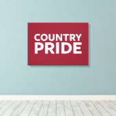 Länderstolz Leinwanddruck (Insitu (Holzboden))