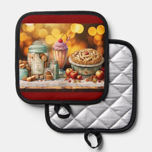 Länderstrategien Topflappen (Vorderseite/Rückseite)