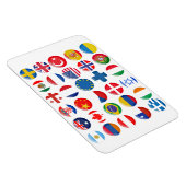 Ländersymbole Set Magnet (Rechte Seite)