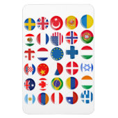 Ländersymbole Set Magnet (Vertikal)