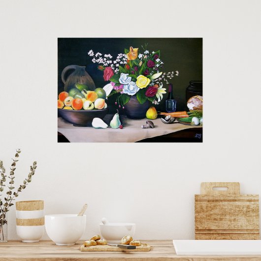 Ländertabelle Poster (Küche)