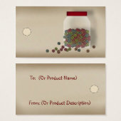 Ländertasten Hang Tag (Vorne & Hinten)