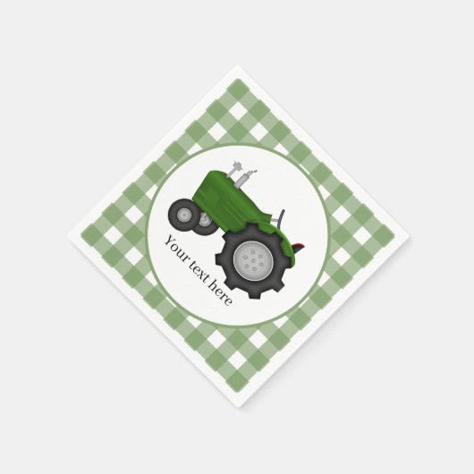 Ländertraktor-Party hinzufügen Serviette (Ecke)