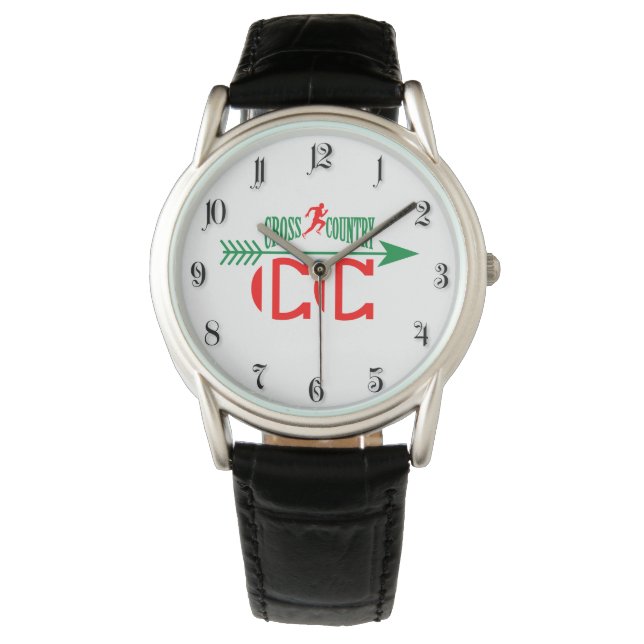 Länderübergreifend Armbanduhr (Vorderseite)