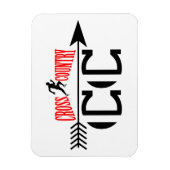 Länderübergreifend Magnet (Vertikal)