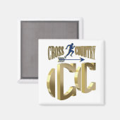 Länderübergreifend Magnet (Vorderseite/Rückseite)