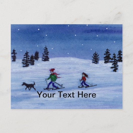 Länderübergreifend Postkarte (Vorderseite)