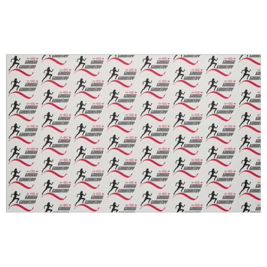 Länderübergreifend Stoff (Fat Quarter (45,7 x 55,9 cm))