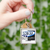 LÄNDERÜBERGREIFENDES MOTTO - FAHREN SIE DIE FERNSE SCHLÜSSELANHÄNGER (Hand)