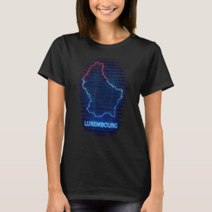 Länderübersicht LUXEMBURG T-Shirt