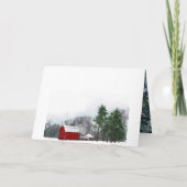 LänderWinter, Weihnachtskarten Feiertagskarte (Rückseite)