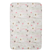 Landesausdruck der Wiesenlandschaft Hütte Badematte (Vorderseite Vertikal)