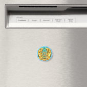 Landesemblem Kasachstans Magnet (In Situ (Geschirrspüler))