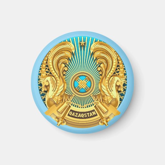 Landesemblem Kasachstans Magnet (Vorne)