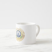 Landesemblem von Cabo Verde Espressotasse (Vorderseite Rechts)