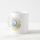 Landesemblem von Cabo Verde Kaffeetasse (Vorderseite Links)