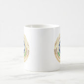 Landesemblem von Cabo Verde Kaffeetasse (Mittel)