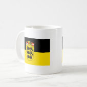 Landesflagge Baden-Württemberg Kaffeetasse (Vorderseite Links)