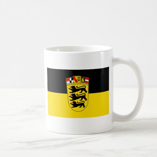 Landesflagge Baden-Württemberg Kaffeetasse