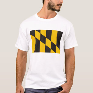 Landesflagge Baltimore-Stadtmarylands USA T-Shirt