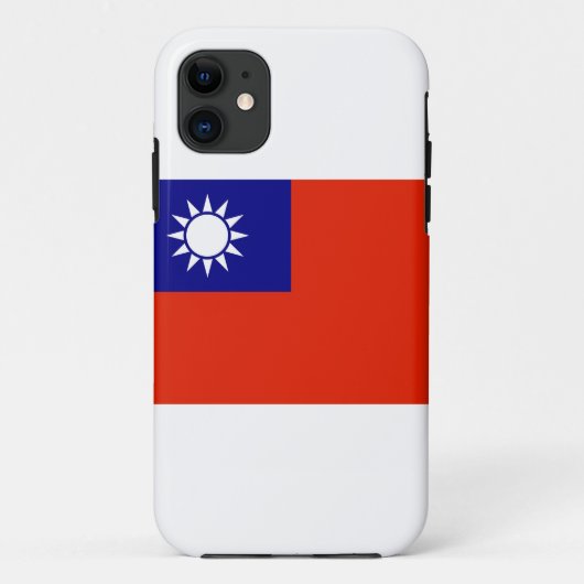 Landesflagge China Taiwan Case-Mate iPhone Hülle (Rückseite)