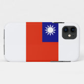 Landesflagge China Taiwan Case-Mate iPhone Hülle (Rückseite (Horizontal))