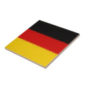 Landesflagge Deutschland Fliese (Seite)