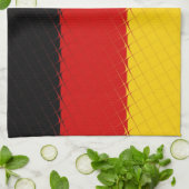 Landesflagge Deutschland Geschirrtuch (Gefaltet)